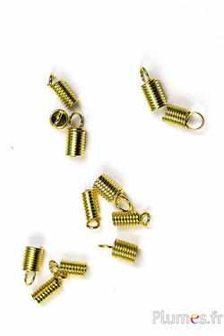 Puntale - lunghezza 10 mm - dorato